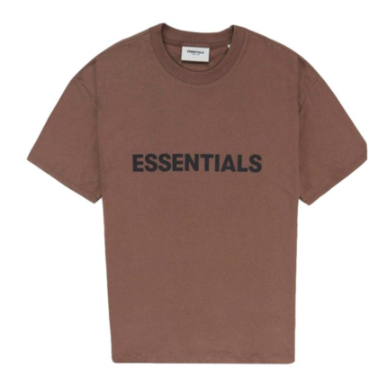 Essentials Merch Fear Of God Brown T-shirt