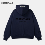 Essentials Merch Fear Of God At Arm Logo Hoodie